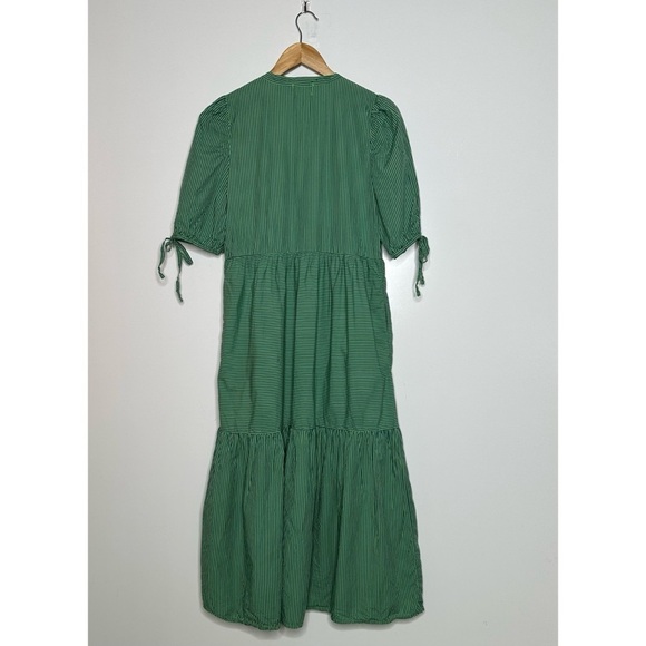 NATION LTD. Anthropologie Green Dustin Romantic Midi Dress Size Small - Picture 10 of 14